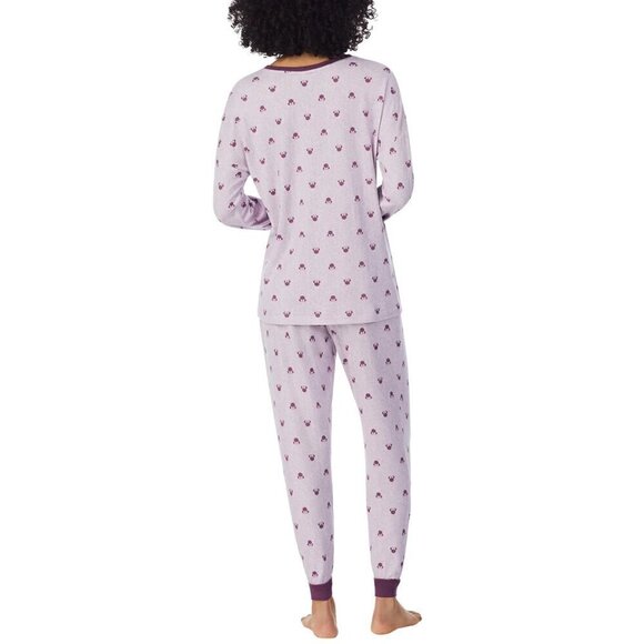 Disney Womens Lounge Set Minnie Mouse Purple 2-piece NWT - Picture 4 of 6